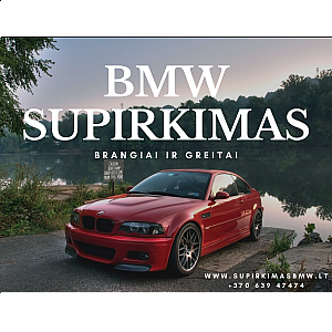 BRANGIAI IR GREITAI SUPERKAME BMW AUTOMOBILIUS